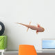 Axolotl isolated on white Wall Decal