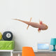 Axolotl isolated on white Wall Decal