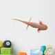 Axolotl isolated on white Wall Decal