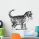 little cat Wall Decal