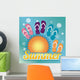 Summer with Sun and Wall Decal