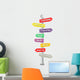 Leadership Wordcloud Colorful Signs