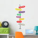 Leadership Wordcloud Colorful Signs