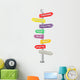Leadership Wordcloud Colorful Signs