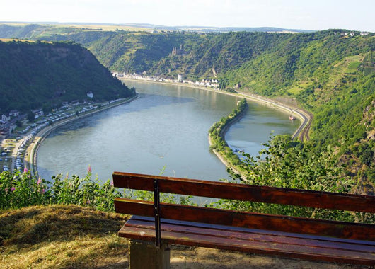 Rhein Am Loreley Felsen