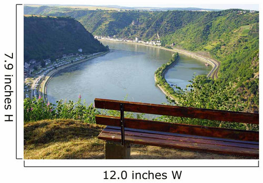 Rhein Am Loreley Felsen