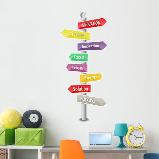 Innovation Word Cloud Colorful