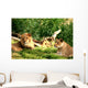 Pride of Lions Wall Mural
