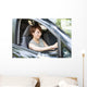 Korean Female Driver Wall Mural