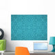 Turquoise Ottoman Pattern Wall Decal