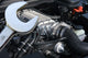 V8 supercharged car engine and spanner Wall Mural