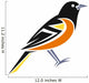 Baltimore Oriole Wall Decal