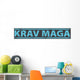 Krav Maga Wall Decal