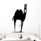 Camel Woodcut Wall Decal