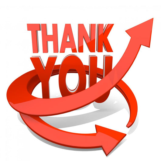 Decorative Thank You Sign