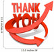 Decorative Thank You Sign
