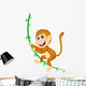 Cute Monkey Swinging