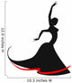 Silhouette Flamenco Dancer