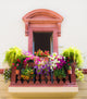Balcone in fiore Wall Mural