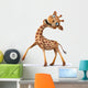 Fun giraffe Wall Decal
