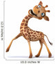 Fun giraffe Wall Decal