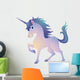 Fun Colorful Unicorn Wall Decal