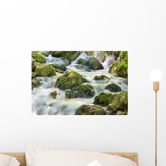 Waterfall up Forest with
