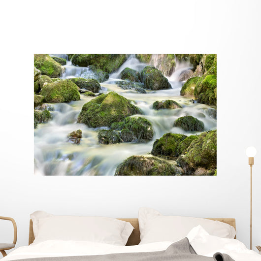 Waterfall up Forest with