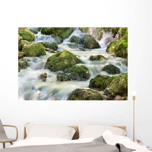 Waterfall up Forest with
