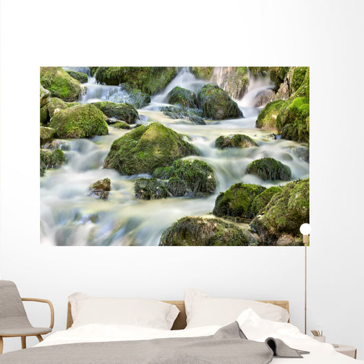 Waterfall up Forest with