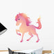 Horse Mane Pink Wall Decal