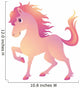 Horse Mane Pink Wall Decal