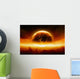 Burning and Exploding Planet Wall Decal