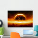 Burning and Exploding Planet Wall Decal