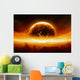 Burning and Exploding Planet Wall Decal