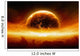 Burning and Exploding Planet Wall Decal
