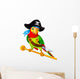 Pirate Parrot Wall Decal