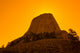 Devils Tower Sunrise Wall Mural