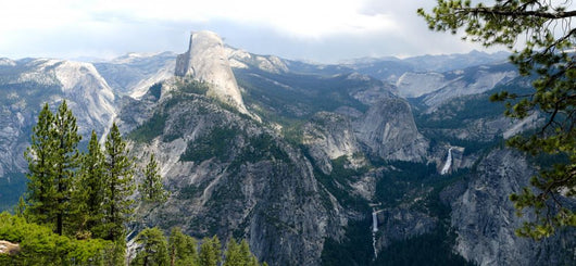 Panoramic Yosemite Valley from Wall Mural