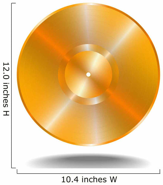 Golden Vinil Disk