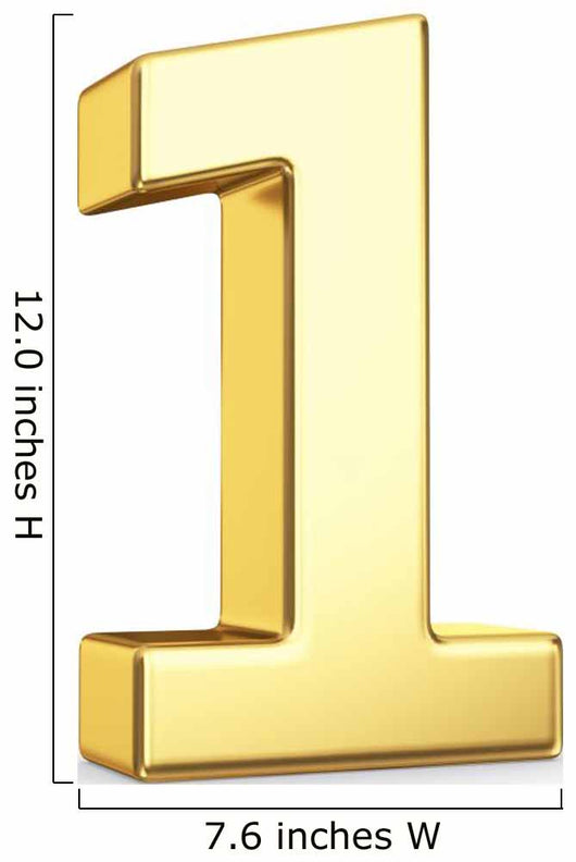 thumbnail image 2 of 9ct Yellow Gold 'No. 1 Dad' Pendant Charm – Traditional Unbranded Gold Jewelry 2 of 6