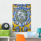 Talavera Pottery Tiles Basilica Wall Mural
