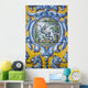 Talavera Pottery Tiles Basilica Wall Mural