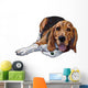Lying Beagle Wall Decal