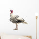 White Turkey Wall Decal