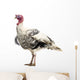 White Turkey Wall Decal