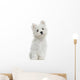 Maltese puppy sitting, looking at the camera, 2 months old Wall Decal