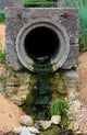 Sewer Pipe Beach Wall Mural