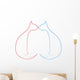 Cat Love Wall Mural
