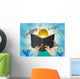 Underwater World Imagination Concept Wall Decal